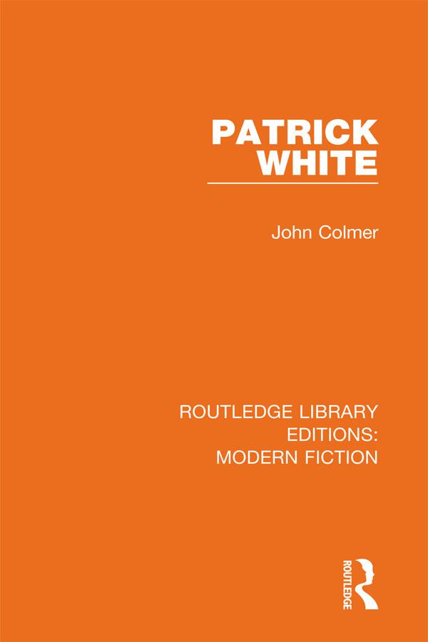 Patrick White by John Colmer