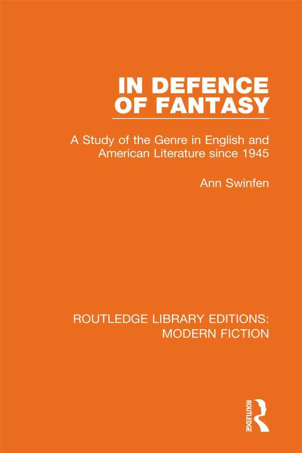 In Defence of Fantasy by Ann Swinfen