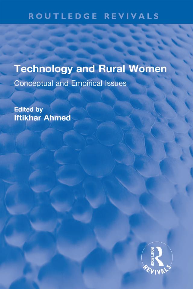 Technology and Rural Women by Iftikhar Ahmed