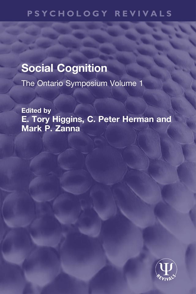 Social Cognition by C. Peter Herman, E. Tory Higgins, Mark P. Zanna