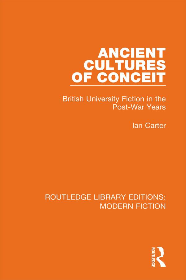 Ancient Cultures of Conceit by Ian Carter