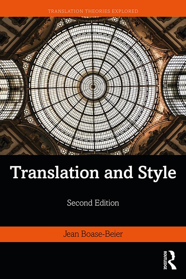 Translation and Style by Jean Boase-Beier
