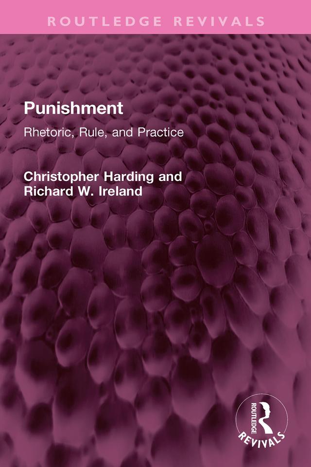 Punishment by Christopher Harding, Richard W. Ireland