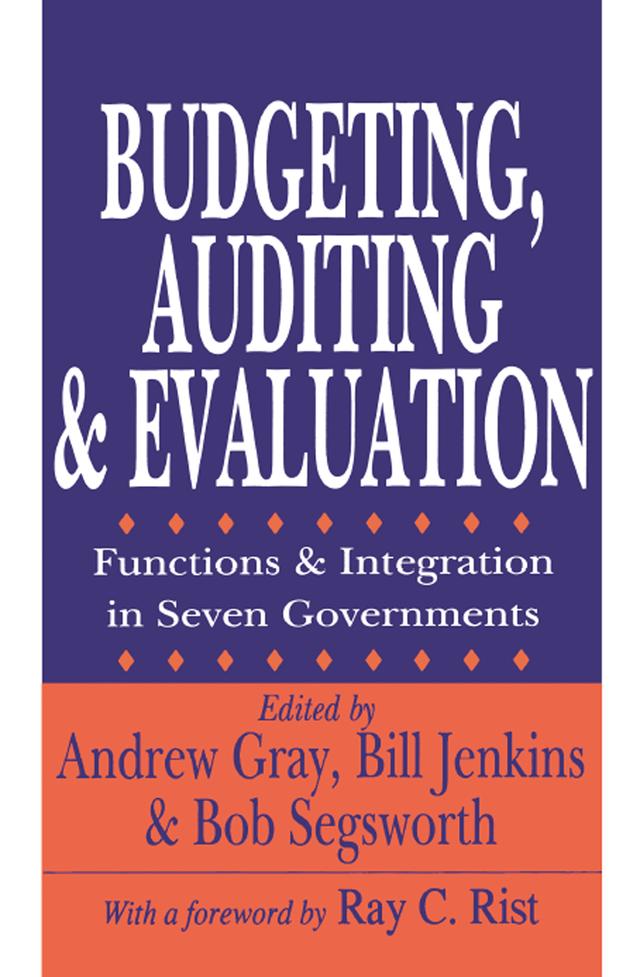 Budgeting, Auditing, and Evaluation by Andrew Gray