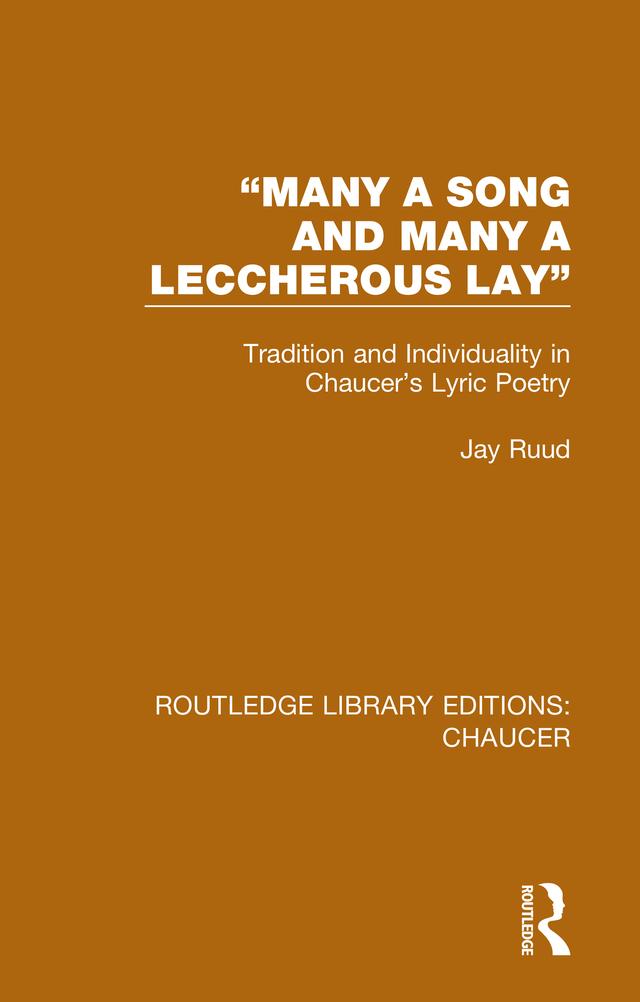 "Many a Song and Many a Leccherous Lay" by Jay Ruud
