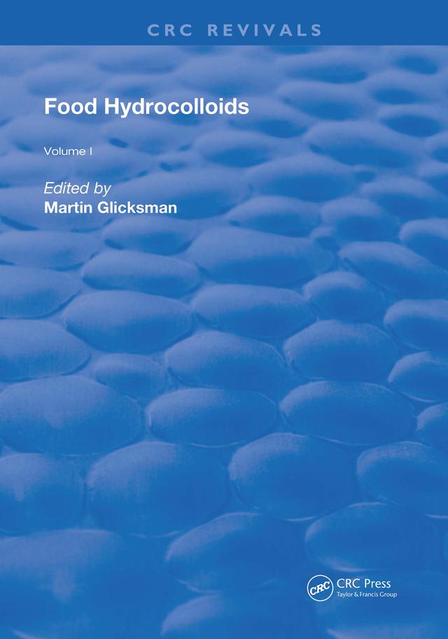 Food Hydrocolloids by Martin Glicksman