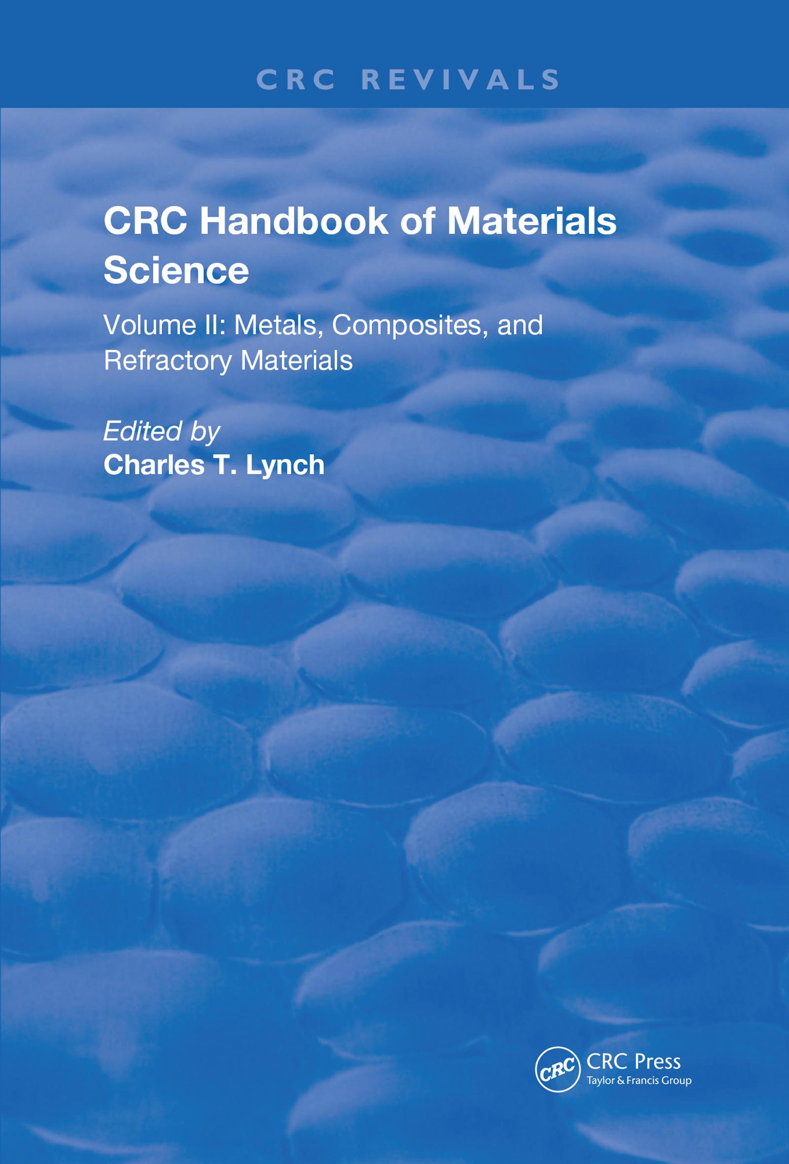 CRC Handbook of Materials Science