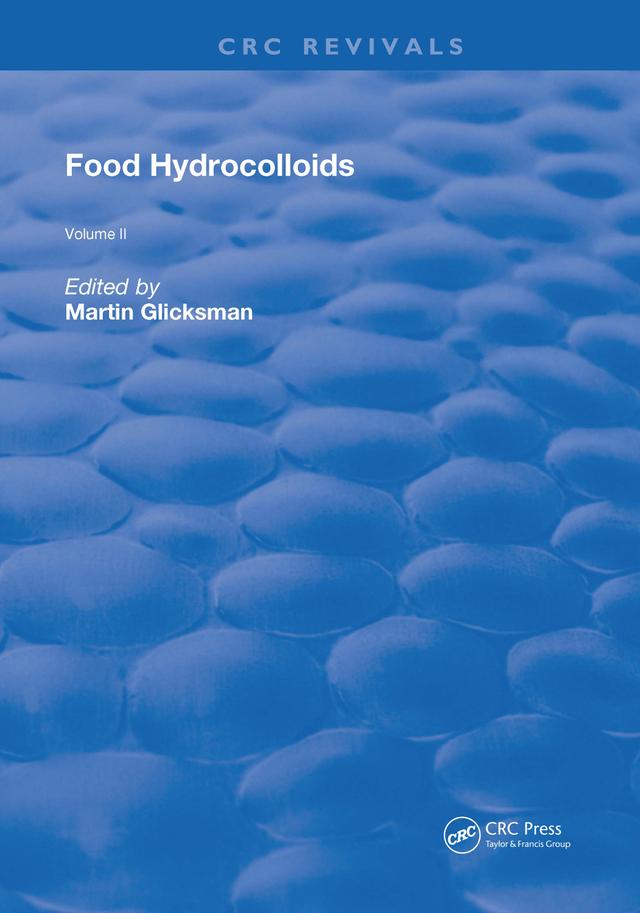 Food Hydrocolloids by Martin Glicksman