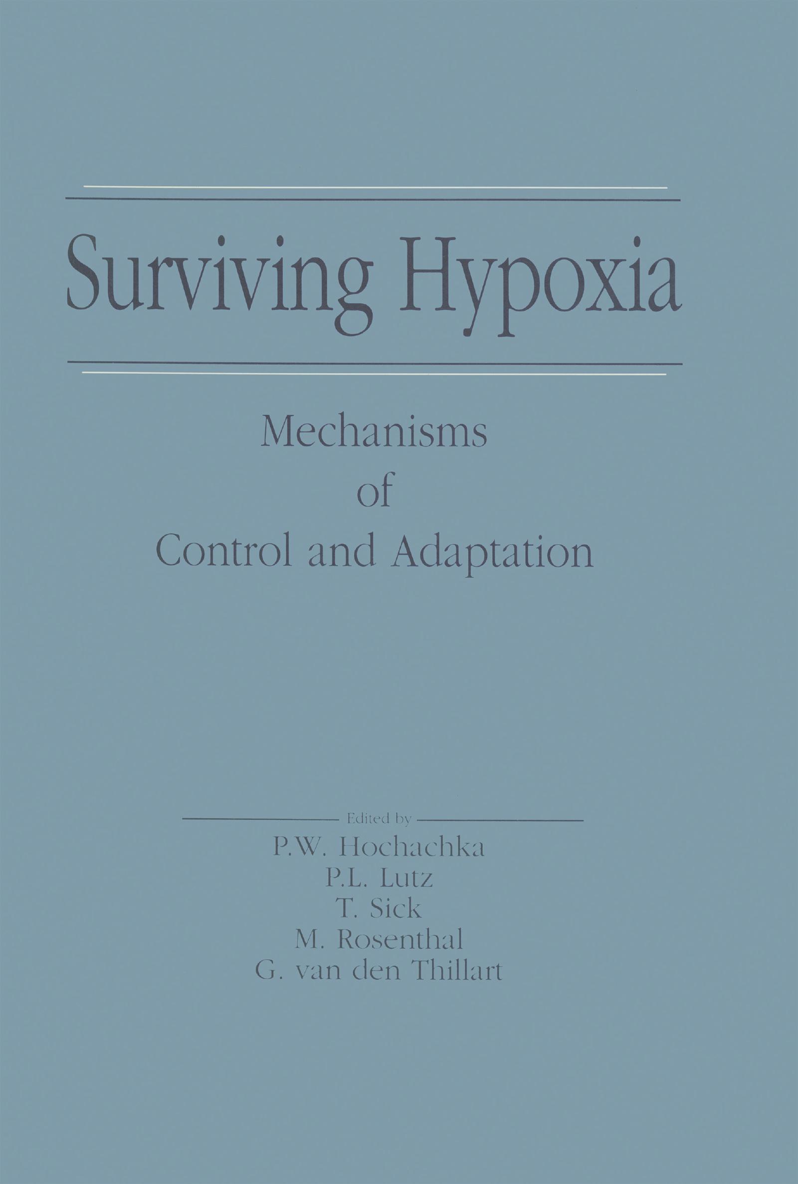 Surviving Hypoxia