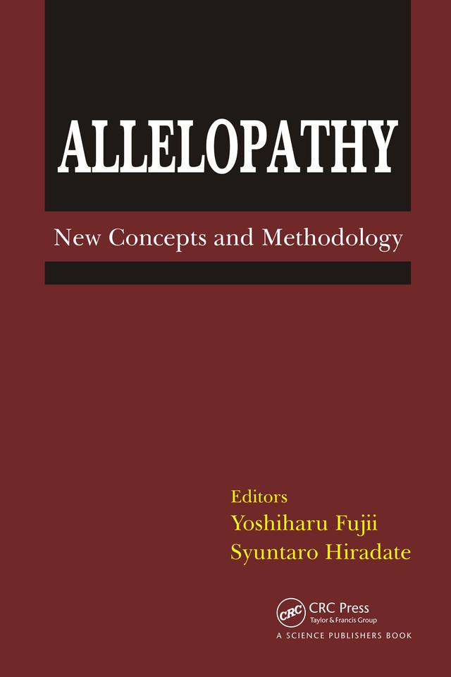Allelopathy by Syuntaro Hiradate, Y Fujii
