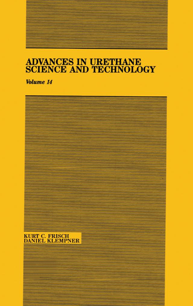 Advances in Urethane by Daniel Klempner, Kurt C. Frisch