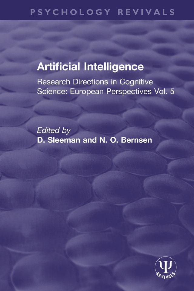 Artificial Intelligence by D. Sleeman, N. O. Bernsen
