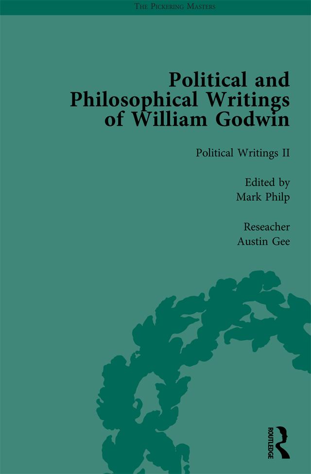 The Political and Philosophical Writings of William Godwin vol 2 by Mark Philp, Martin Fitzpatrick, Pamela Clemit, William St.Clair