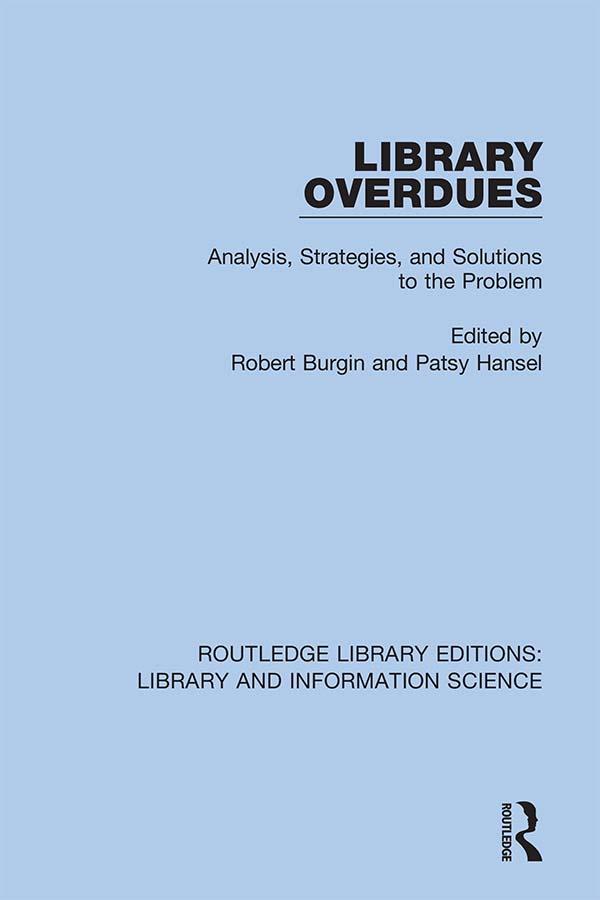 Library Overdues by Patsy Hansel, Robert Burgin
