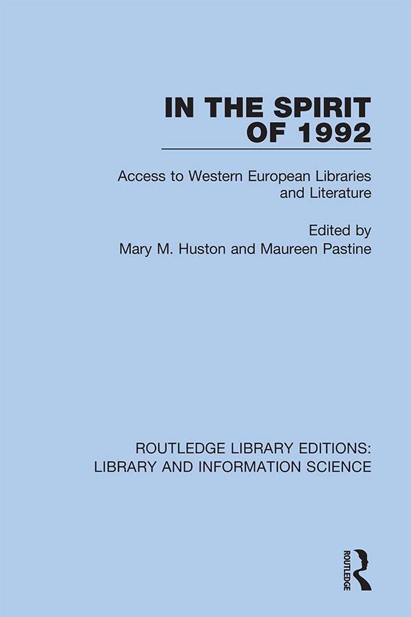 In the Spirit of 1992 by Mary M. Huston, Maureen Pastine
