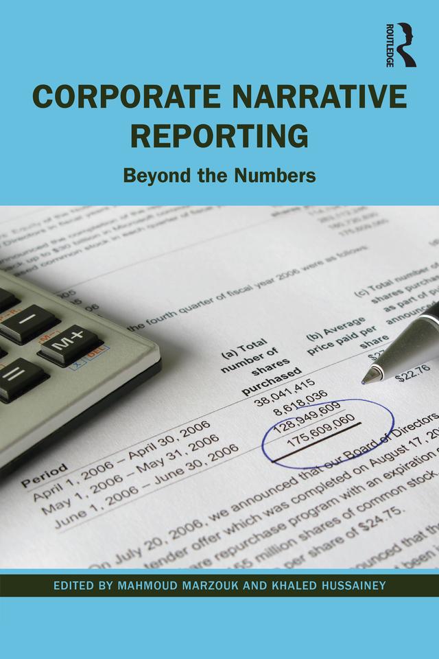 Corporate Narrative Reporting by Khaled Hussainey, Mahmoud Marzouk