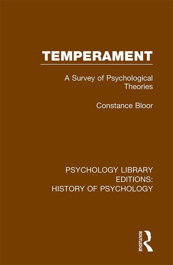 Temperament by Constance Bloor