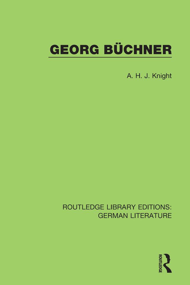Georg Büchner by A. H. J. Knight