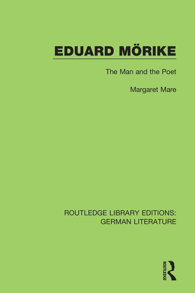 Eduard Mörike by Margaret Mare