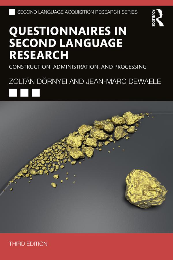 Questionnaires in Second Language Research by Jean-Marc Dewaele, Zoltán Dörnyei