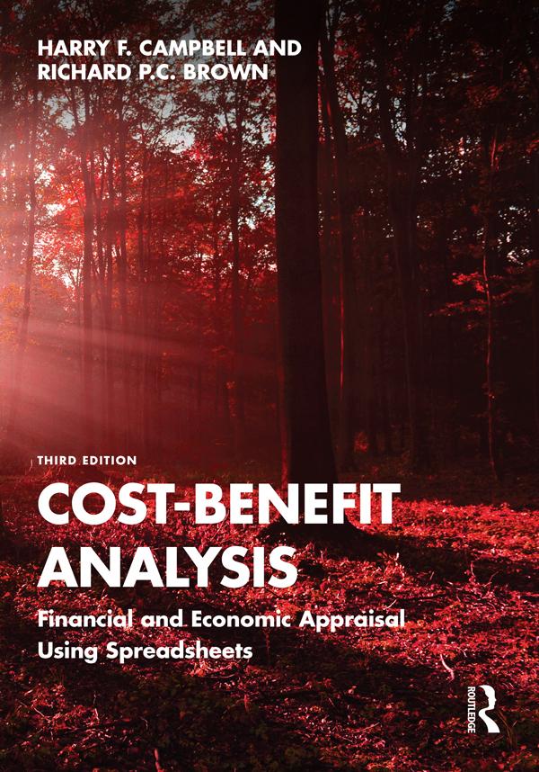 Cost-Benefit Analysis by Harry F. Campbell, Richard P.C. Brown