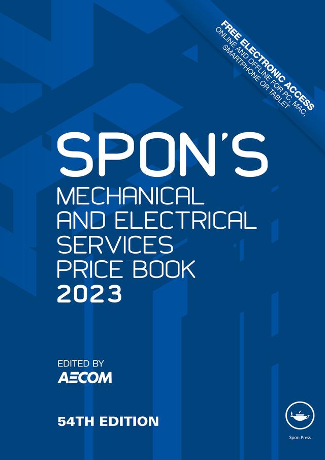 Spon's Mechanical and Electrical Services Price Book 2023 by AECOM