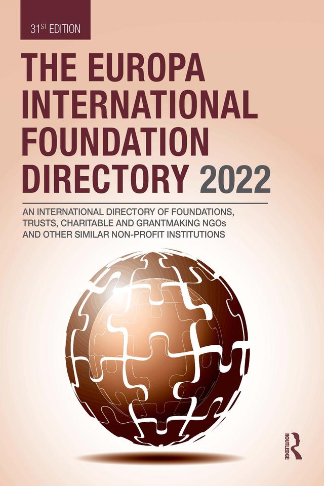 The Europa International Foundation Directory 2022 by Europa Publications