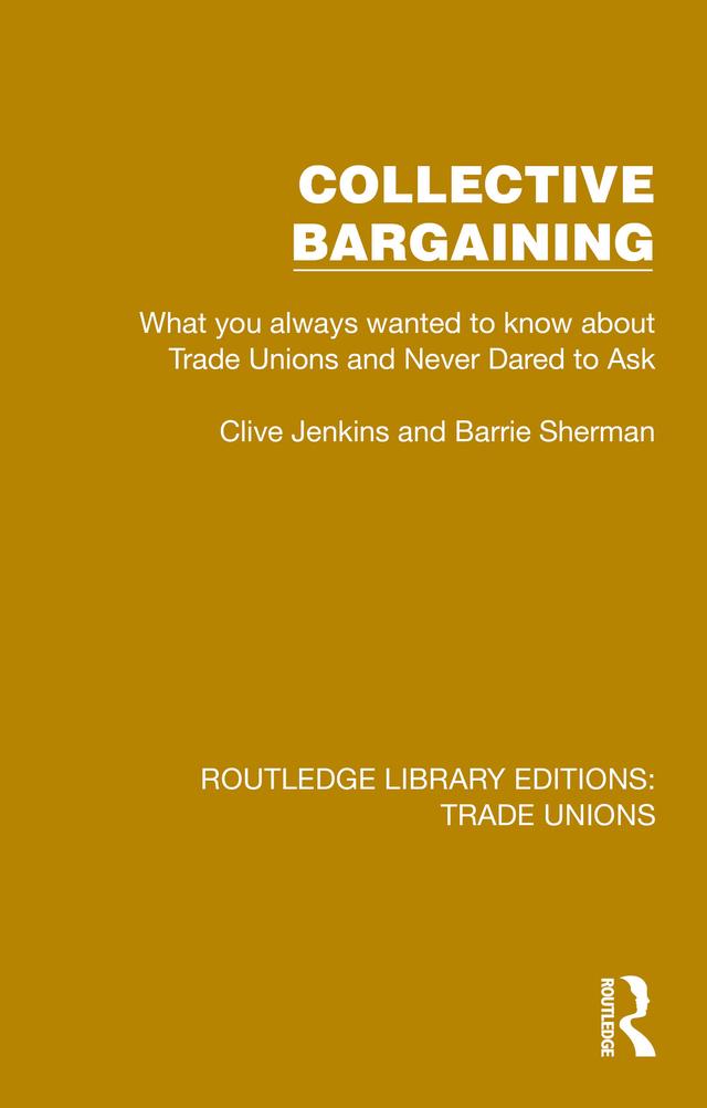 Collective Bargaining by Barrie Sherman, Clive Jenkins