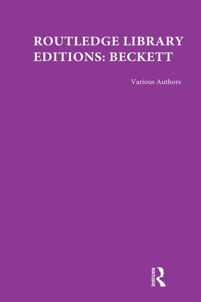 Routledge Library Editions: Beckett by Various