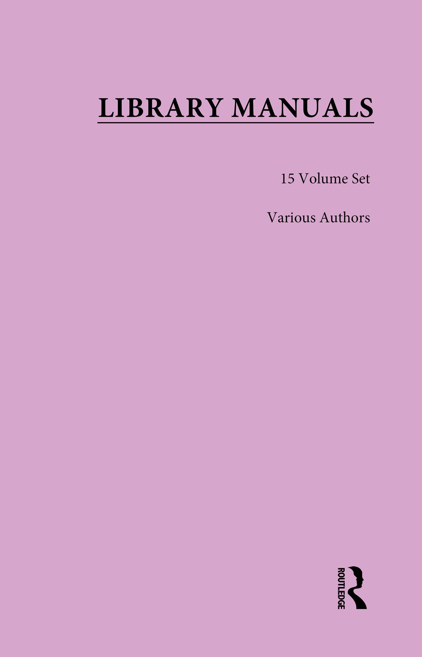 Library Manuals