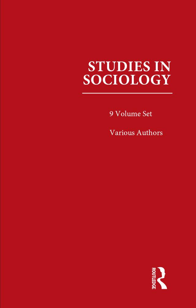 Studies in Sociology by Various Authors