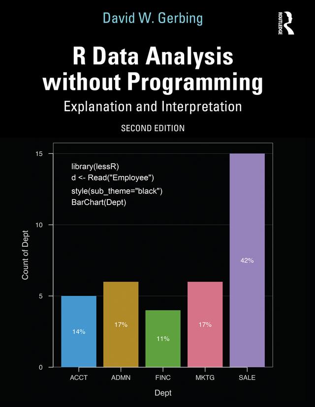 R Data Analysis without Programming by David W. Gerbing