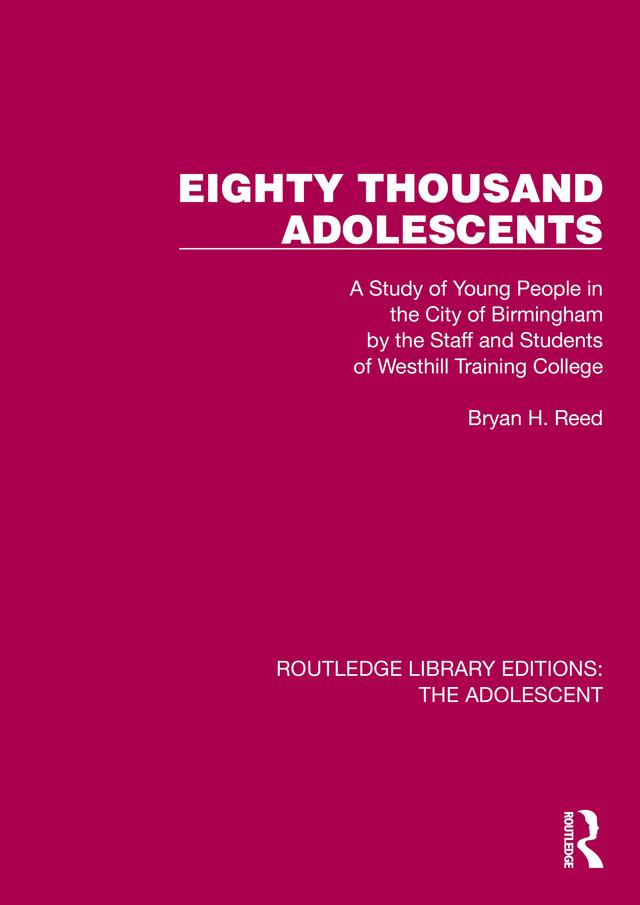 Eighty Thousand Adolescents by Bryan H. Reed