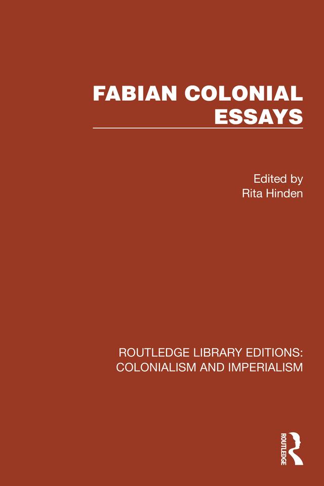 Fabian Colonial Essays by Rita Hinden