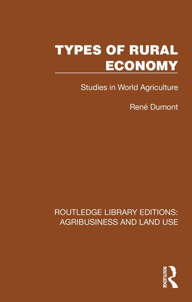 Types of Rural Economy by Douglas Magnin, René Dumont