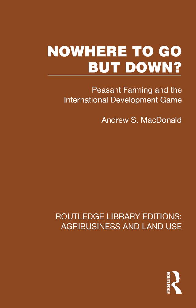 Nowhere To Go But Down? by Andrew S. MacDonald