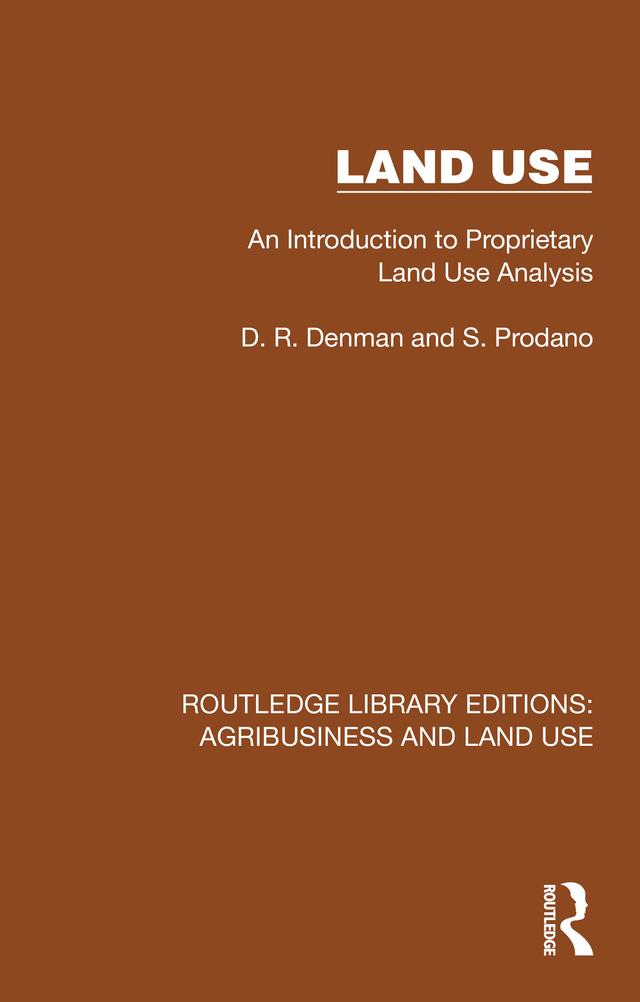Land Use by D. R. Denman, S. Prodano
