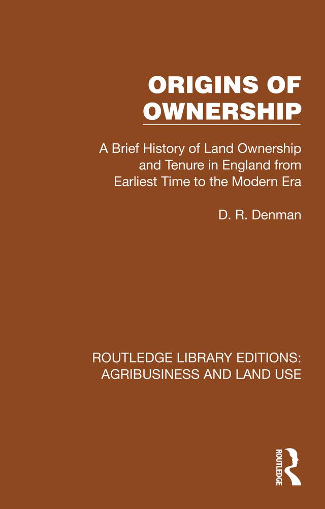 Origins of Ownership by D. R. Denman