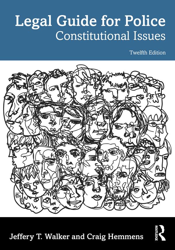 Legal Guide for Police by Craig Hemmens, Jeffery T. Walker