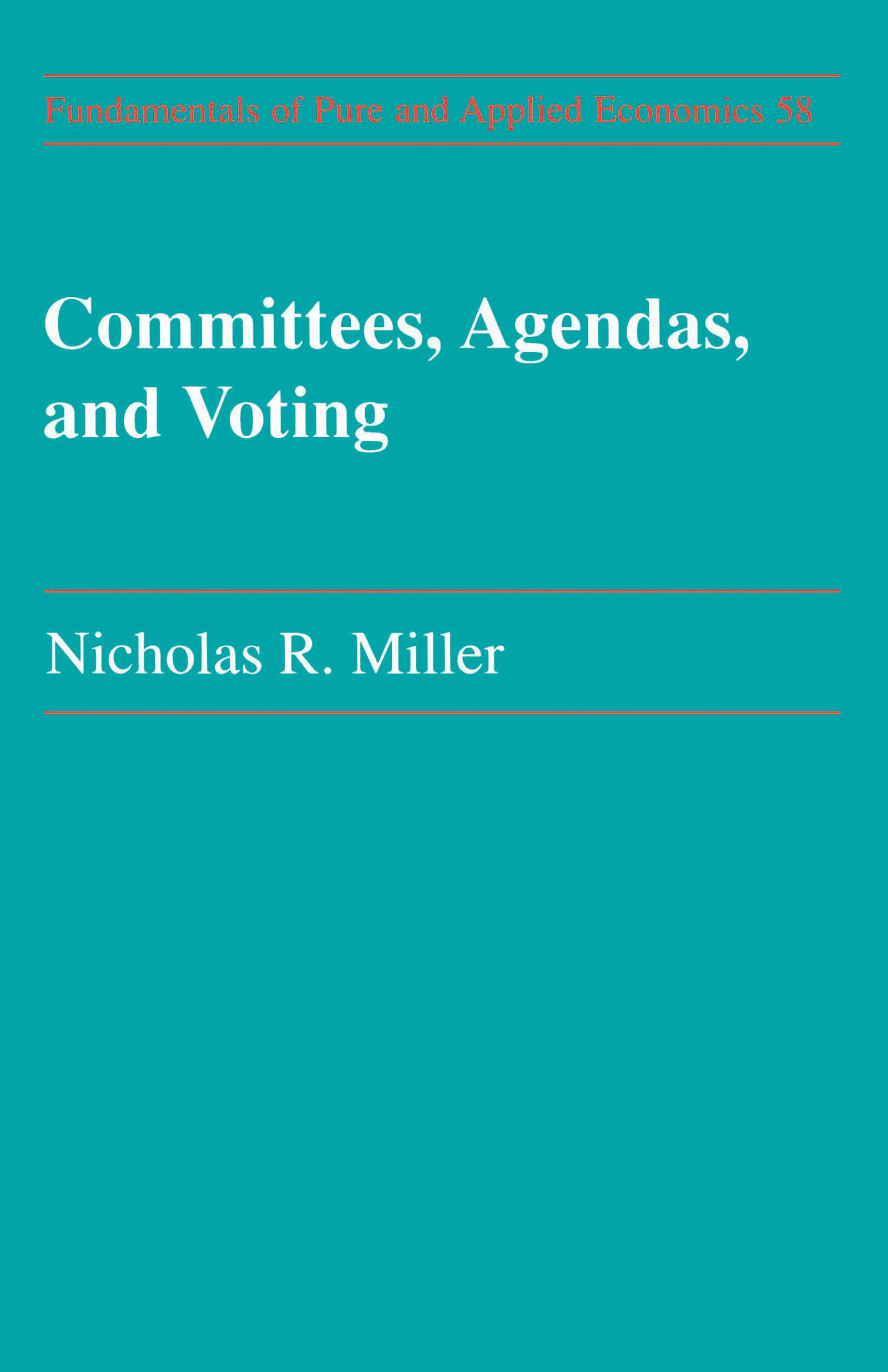 Committees Agendas & Voting