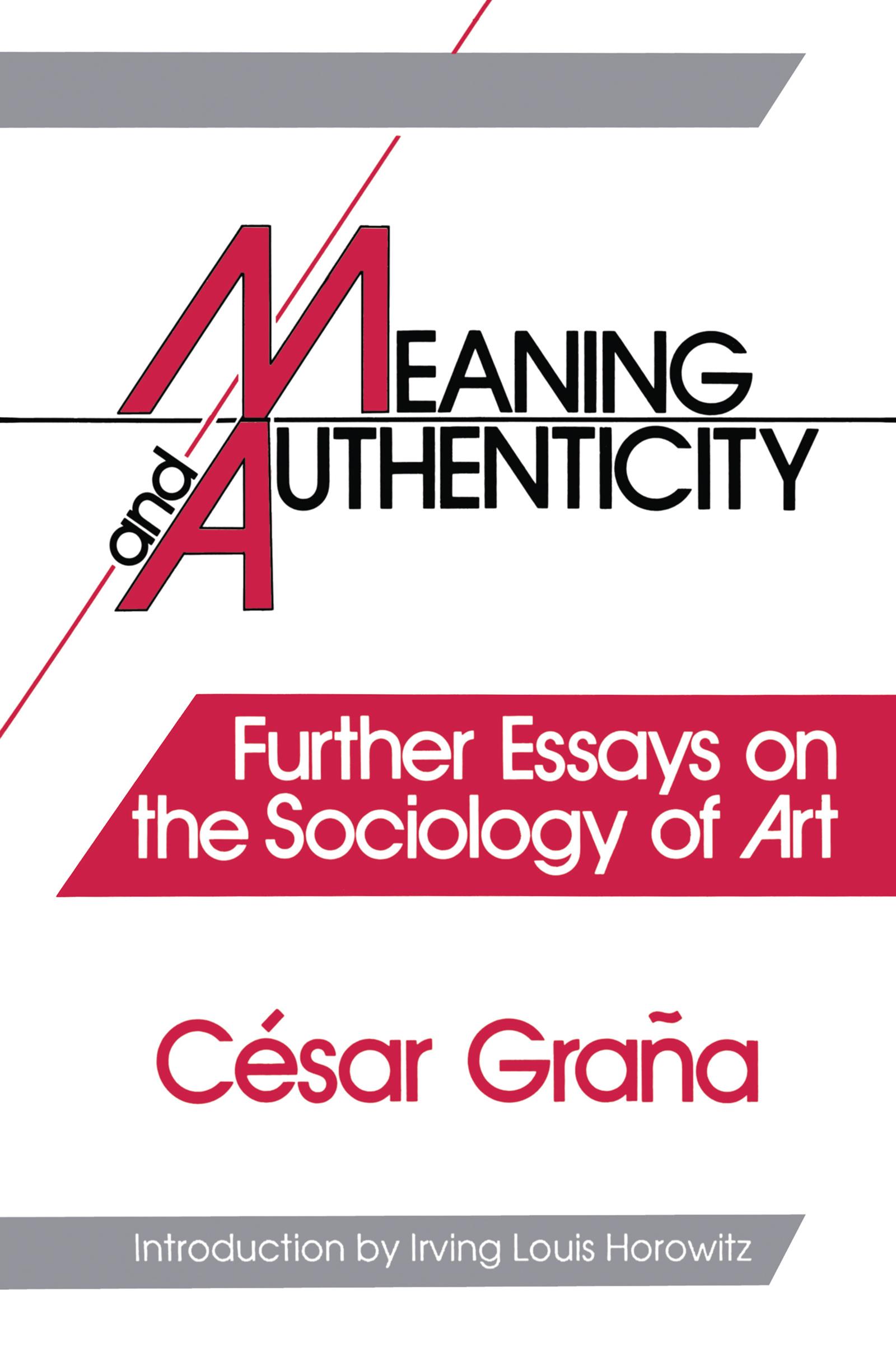 Meaning and Authenticity