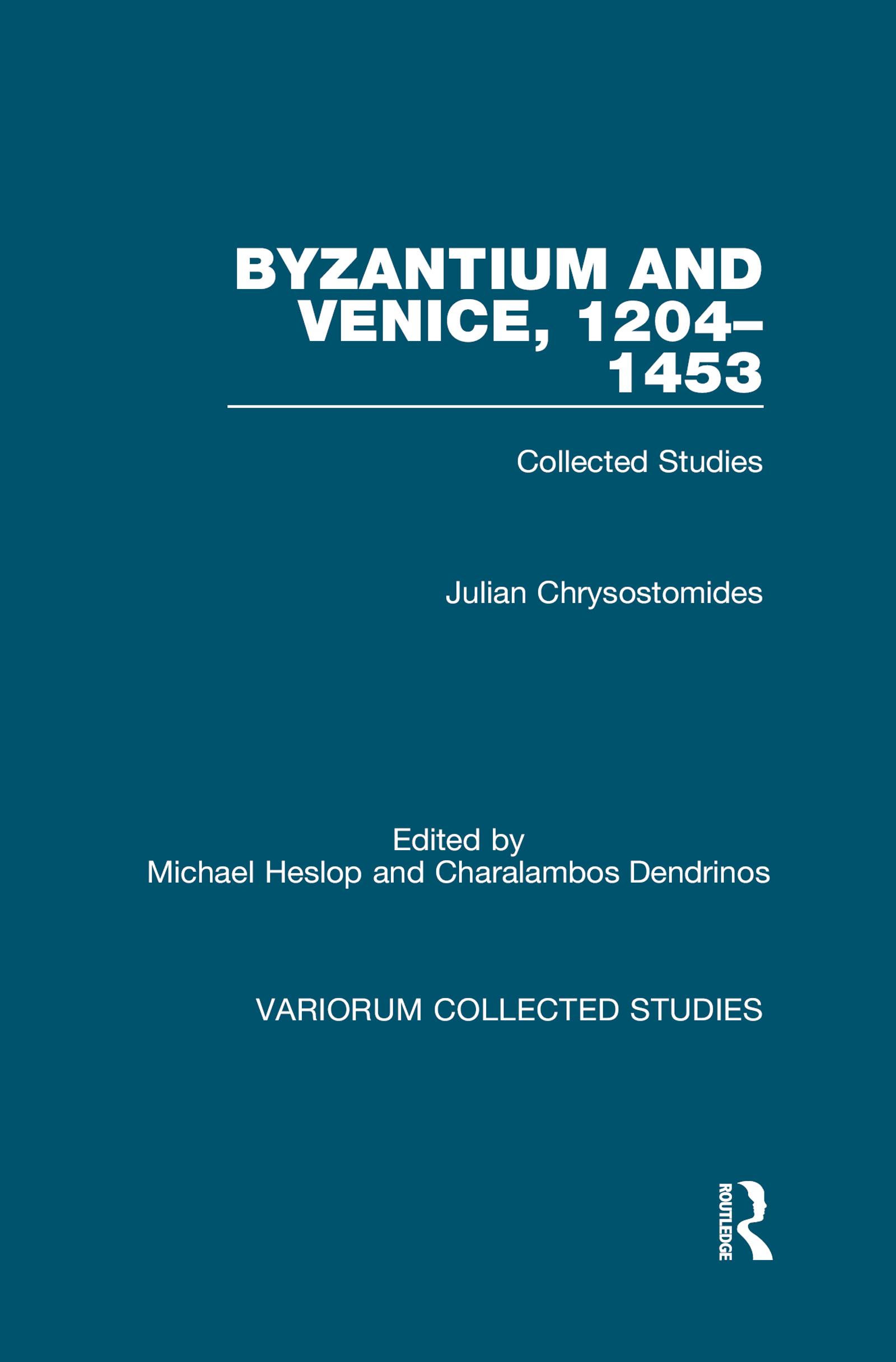 Byzantium and Venice, 1204–1453