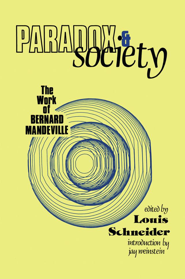 Paradox and Society by Louis Schneider