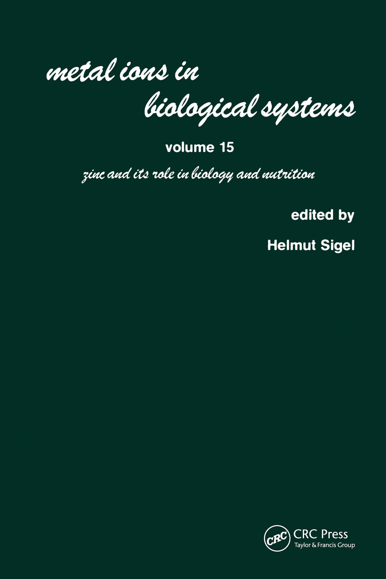 Metal Ions in Biological Systems
