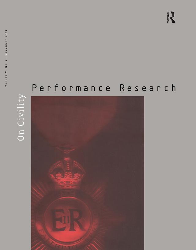 Performance Research 9:4 Dec 2 by Various