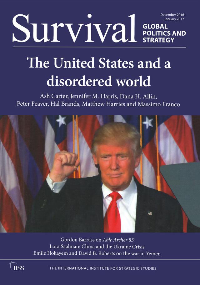 Survival 58.6 by The International Institute for Strategic Studies (IISS)