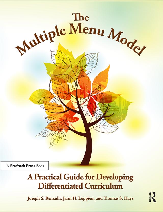 The Multiple Menu Model by Joseph Renzulli