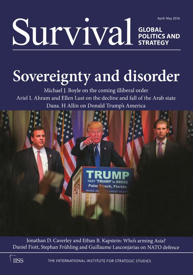 Survival 58.2 by 0 The International Institute for Strategic Studies (IISS),