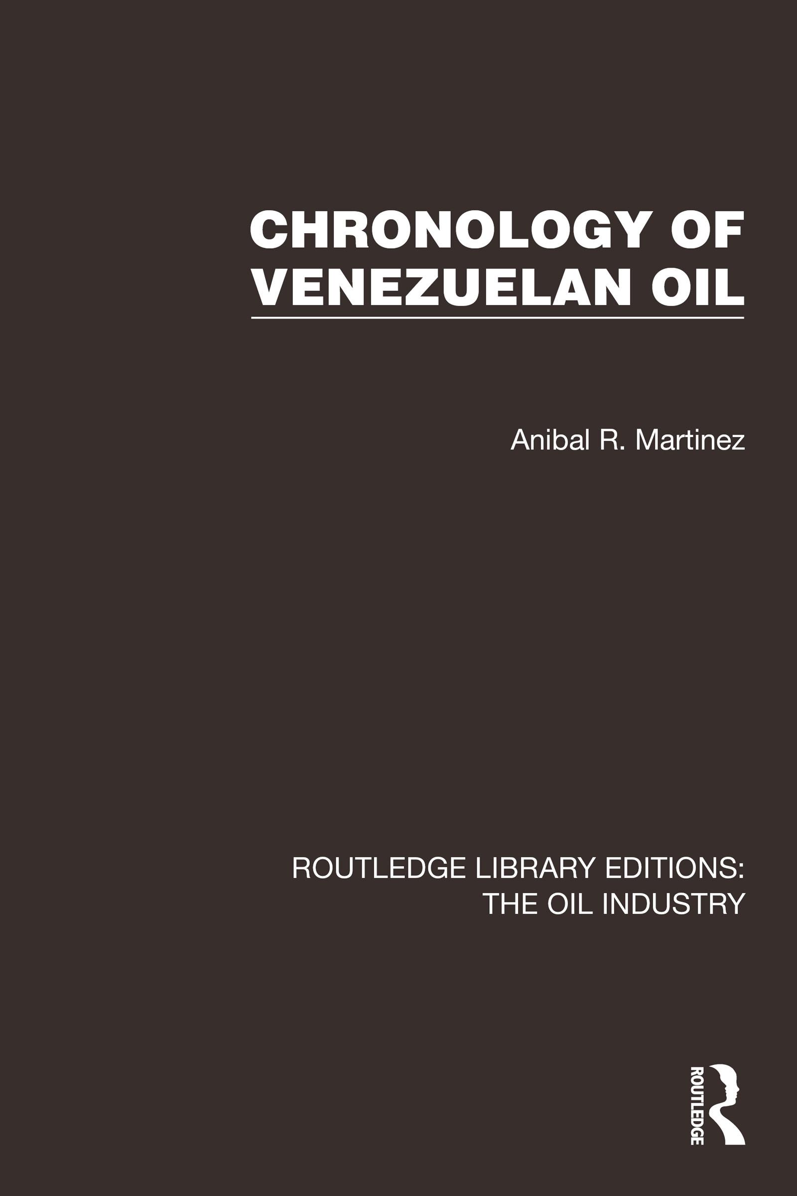Chronology of Venezuelan Oil