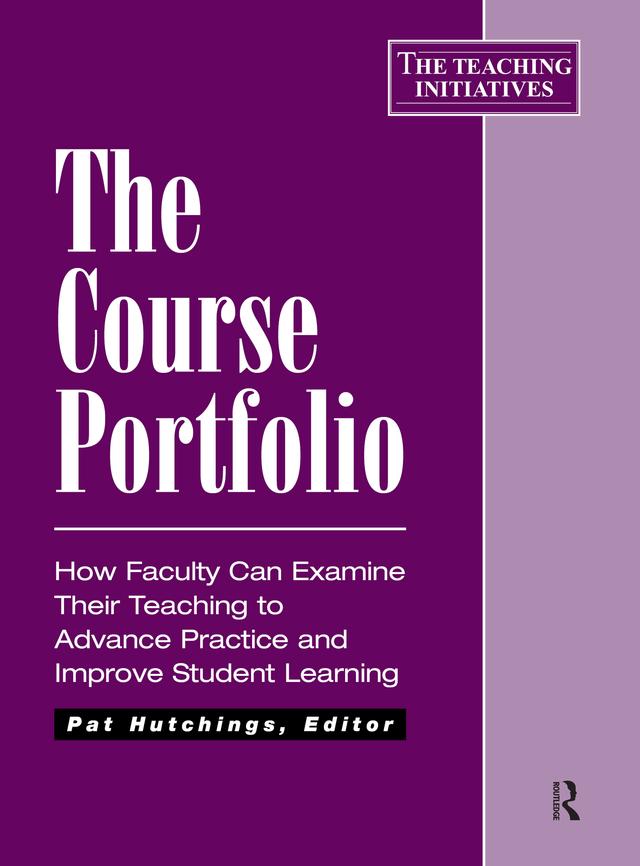 The Course Portfolio by Pat Hutchings